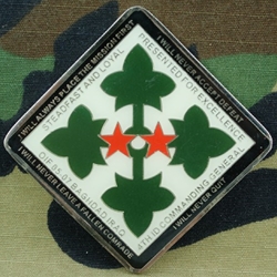 Commanding General / Division Command Sergeant Major, 4th Infantry Division, Ivy Division