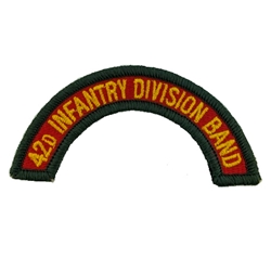 42nd Infantry Division Band Tab, A-1-1132