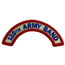 135th Army Band Tab, A-1-1055