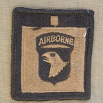 Helmet Patch, 101st Airborne, Prototype