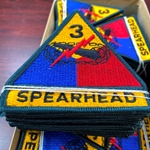 Patch, 3rd Armored Division, Color