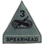 Patch, 3rd Armored Division ACU with Velcro®