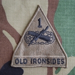 Patch, 1st Armored Division, Subdued