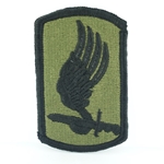 Patch, XVIII Airborne Corps with Airborne Tab, Color