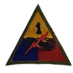 Patch, 1st Armored Division, Color