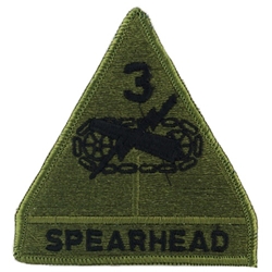 Patch, 3rd Armored Division, Color