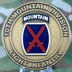 10th Mountain Division, Commander, Type 1