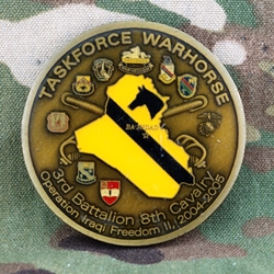 Taskforce Warhorse, 3rd Battalion, 8th Cavalry Regiment, "Warhorse", Type 1