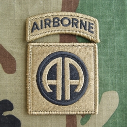 Patch, 82nd Airborne Division with Airborne Tab, MultiCam® with Velcro®