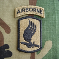 Patch, 173rd Airborne Brigade MultiCam® with Airborne Tab with Velcro®