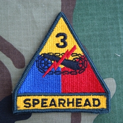 Patch, 3rd Armored Division, Color