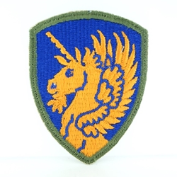 Patch, 13th Airborne Division, Color, Cut Edge