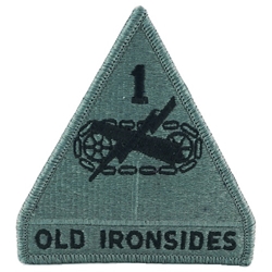 Patch, 1st Armored Division, ACU with Velcro®