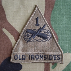 Patch, 1st Armored Division, Subdued