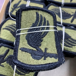 Patch, XVIII Airborne Corps with Airborne Tab, Color