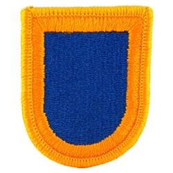 Beret Flash, 1st BCT, 82nd Airborne Division, Merrowed Edge