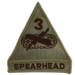 Patch, 3rd Armored Division, Color