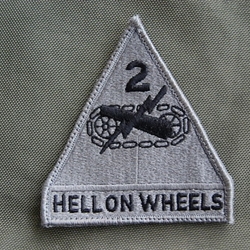 Patch, 2nd Armored Division ACU with Velcro®